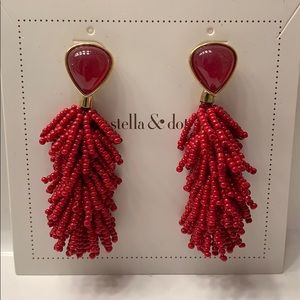 Stella & Dot Riva Tassel Earrings